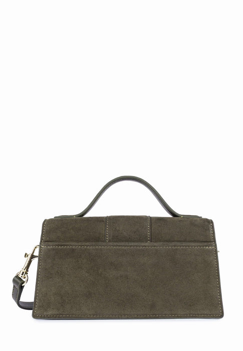 Sac a main Lancaster Suede ily 530-010 KAKI