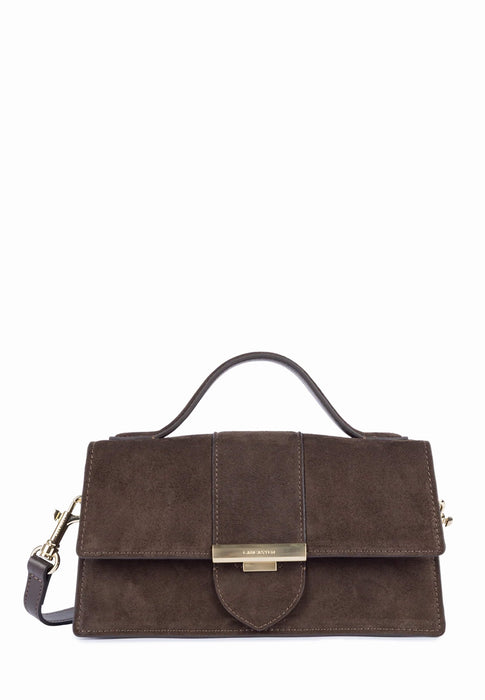Sac a main Lancaster Suede ily 530-010 MARRON