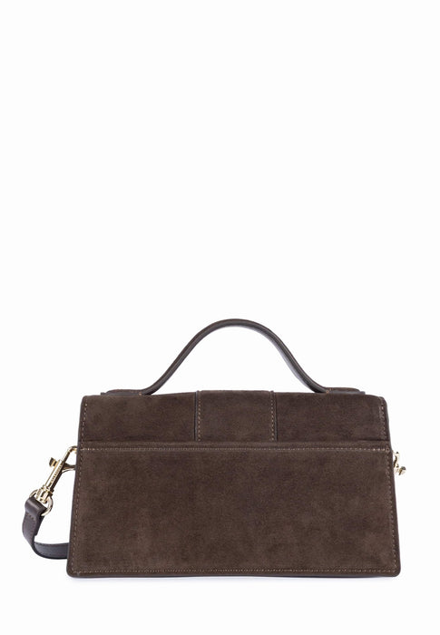Sac a main Lancaster Suede ily 530-010 MARRON