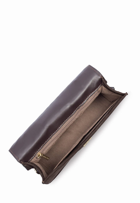 Sac a main Lancaster Suede ily 530-010 MARRON