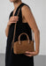 Sac a main Lancaster Suede cube 530-52 CAMEL