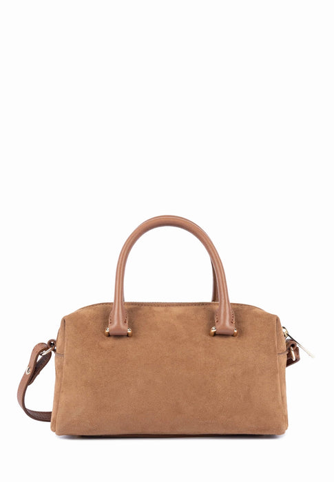 Sac a main Lancaster Suede cube 530-52 CAMEL