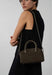 Sac a main Lancaster Suede cube 530-52 KAKI