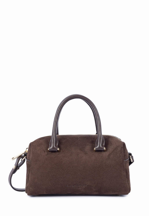 Sac a main Lancaster Suede cube 530-52 MARRON