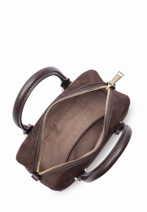 Sac a main Lancaster Suede cube 530-52 MARRON