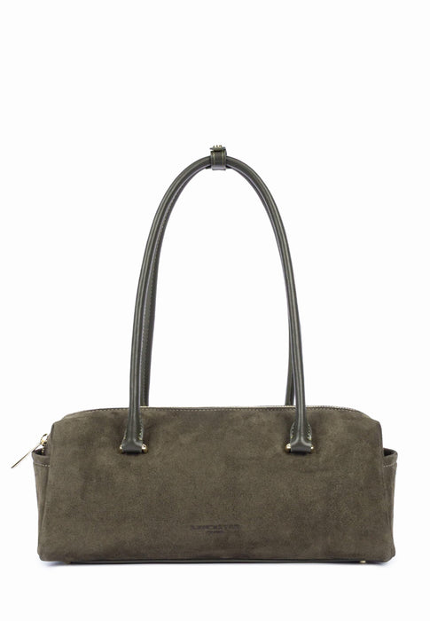 Sac a main Lancaster Suede cube 530-53 KAKI