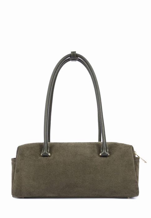 Sac a main Lancaster Suede cube 530-53 KAKI
