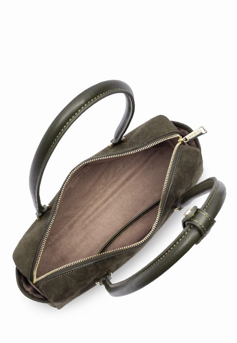 Sac a main Lancaster Suede cube 530-53 KAKI
