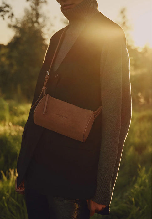 Sac a main Lancaster Suede 530-54 CAMEL