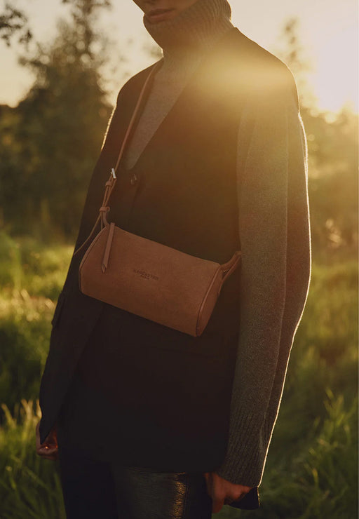 Sac a main Lancaster Suede 530-54 CAMEL