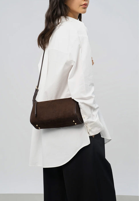 Sac a main Lancaster Suede 530-55 MARRON