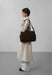 Sac a main Lancaster Suede cube 530-60 KAKI