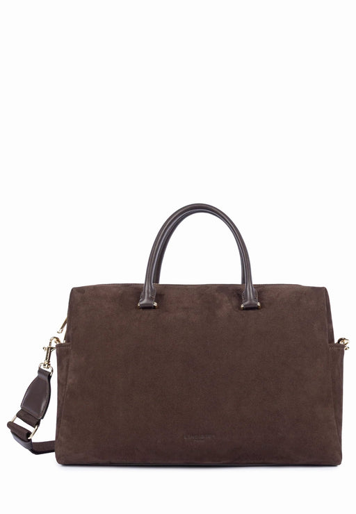 Sac a main Lancaster Suede cube 530-60 MARRON