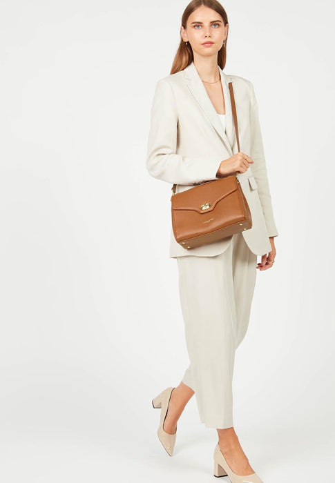 Sac a main Lancaster Foulonné milano 547-55 CARAMEL