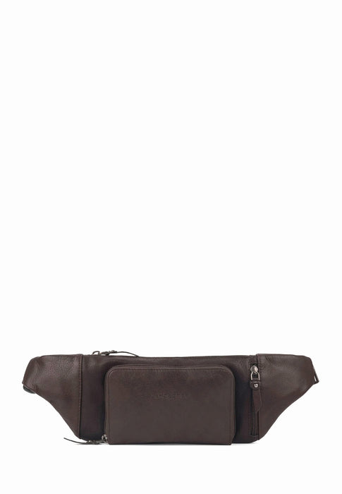 Sac banane Lancaster Soft vintage 320-11 MARRON