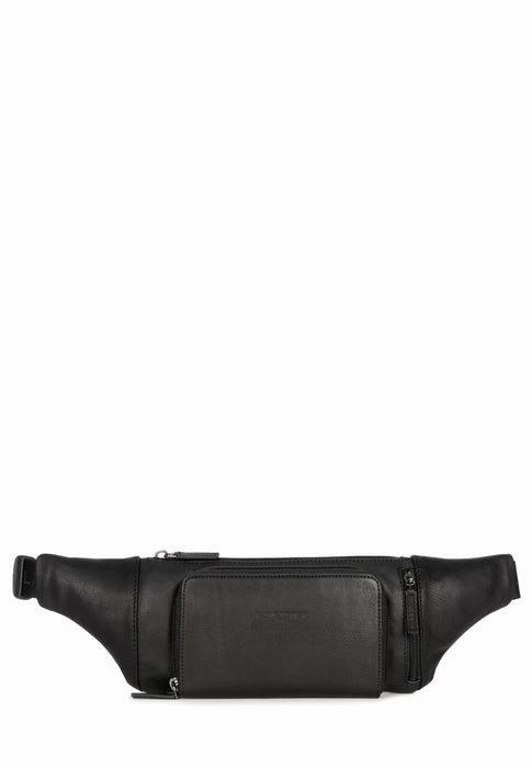 Sac banane Lancaster Soft vintage 320-11 NOIR