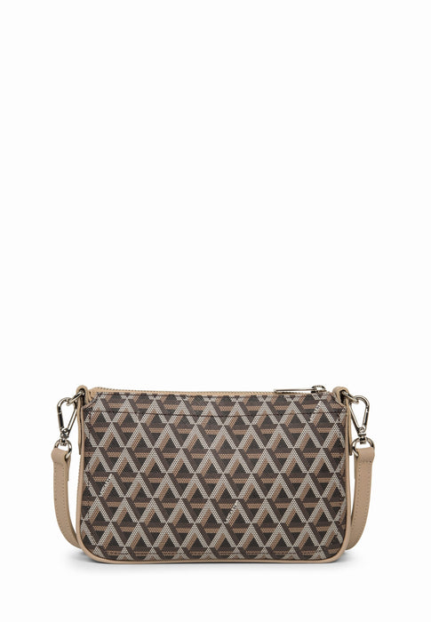 Sac bandouliere Lancaster Ikon 418-17 MARRON NUDE