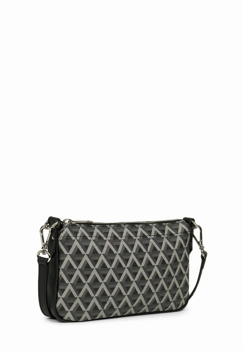 Sac bandouliere Lancaster Ikon 418-17 NOIR