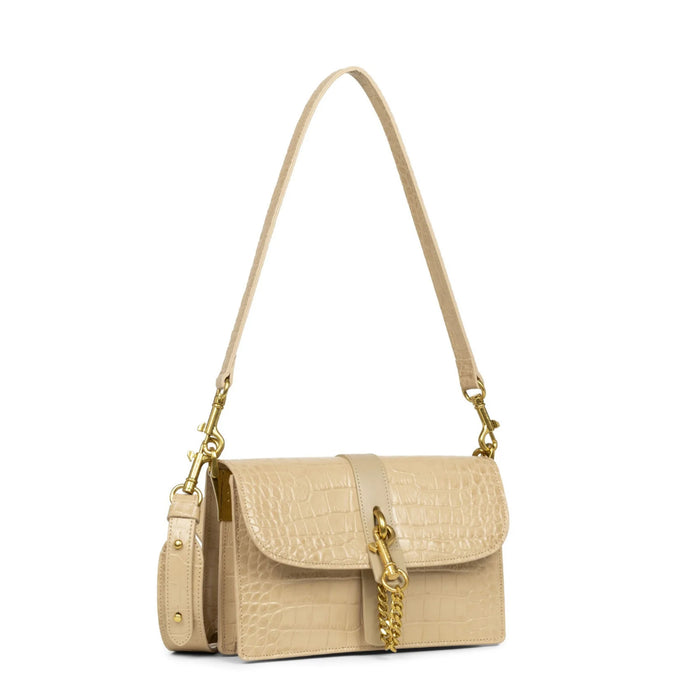 Sac bandouliere Lancaster Jodie 422-28 BEIGE DORE