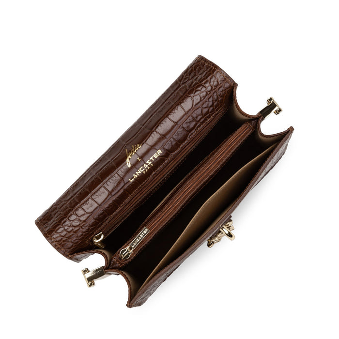 Sac bandouliere Lancaster Jodie 422-28 MARRON GOLD