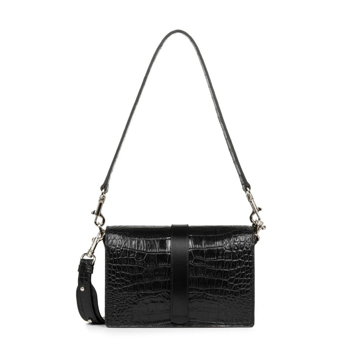 Sac bandouliere Lancaster Jodie 422-28 NOIR ARGENT