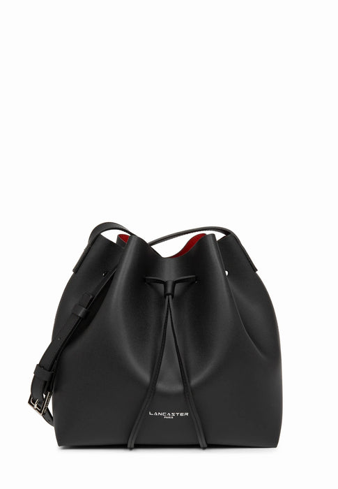 Sac bandouliere Lancaster Pur & element city 423-18 NOIR IN ROU