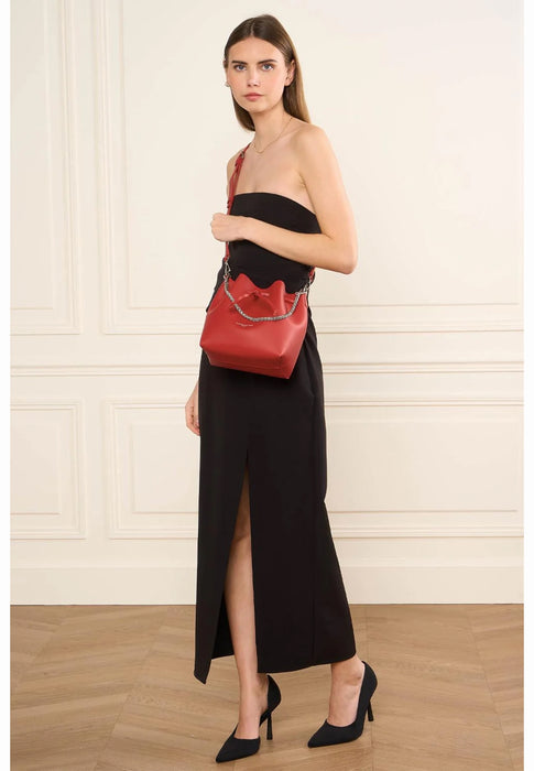 Sac bandouliere Lancaster Pur & element city 423-38 ROUGE IN CH