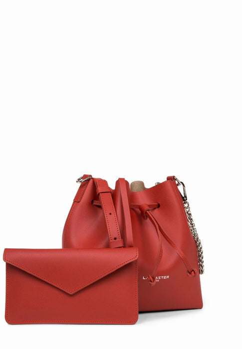 Sac bandouliere Lancaster Pur & element city 423-38 ROUGE IN CH