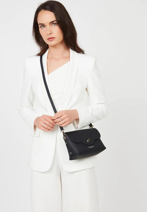 Sac bandouliere Lancaster Pur & element city 423-48 BLEUF IN AR