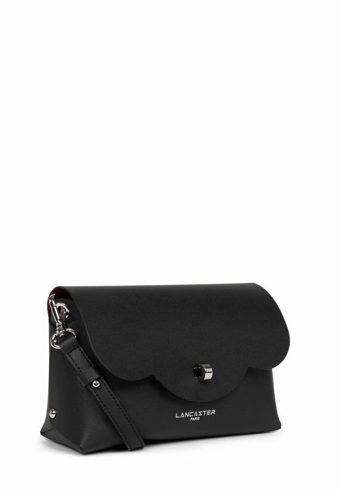 Sac bandouliere Lancaster Pur & element city 423-48 NOIR IN ROU