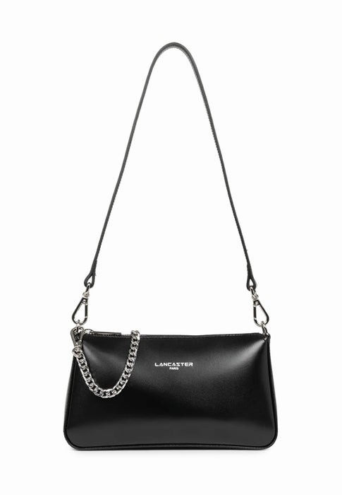 Sac bandouliere Lancaster Suave even 433-14 NOIR