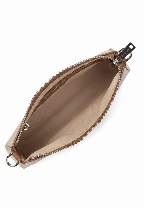 Sac bandouliere Lancaster Suave even 433-14 NOISETTE