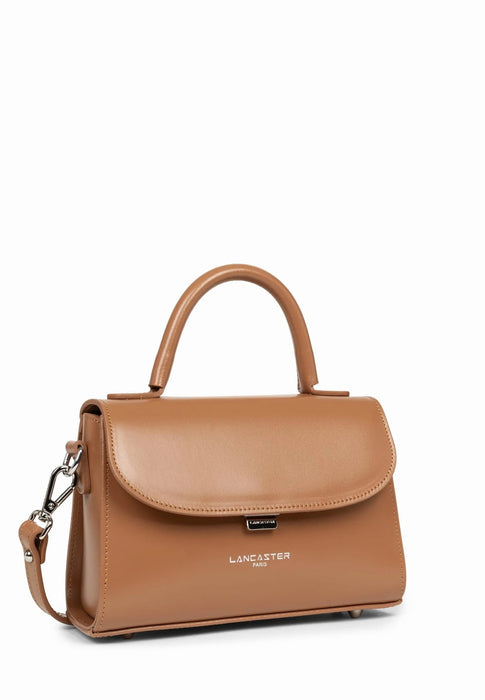Sac bandouliere Lancaster Suave even 433-16 CAMEL