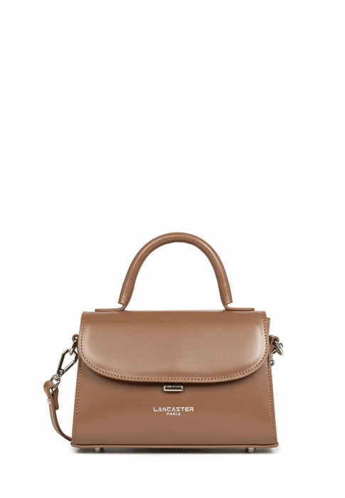 Sac bandouliere Lancaster Suave even 433-16 NOISETTE