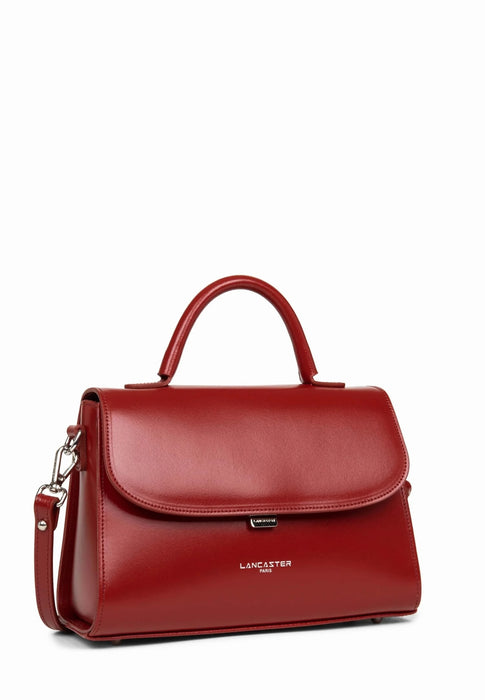 Sac bandouliere Lancaster Suave even 433-17 CARMIN