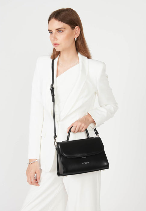 Sac bandouliere Lancaster Suave even 433-17 NOIR