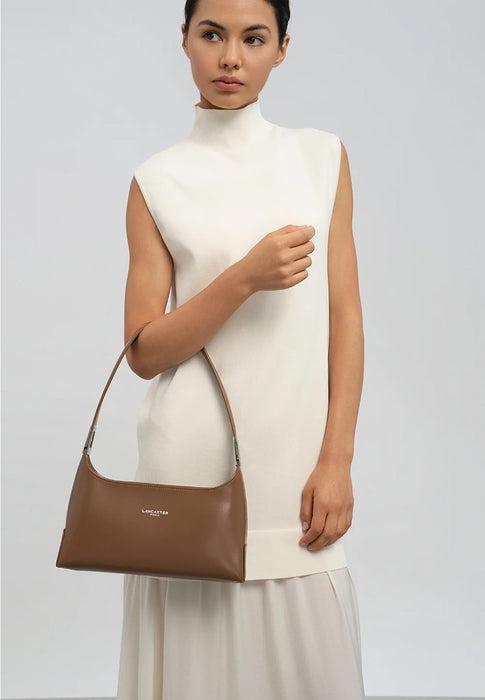 Sac bandouliere Lancaster Suave ace 433-20 NOISETTE