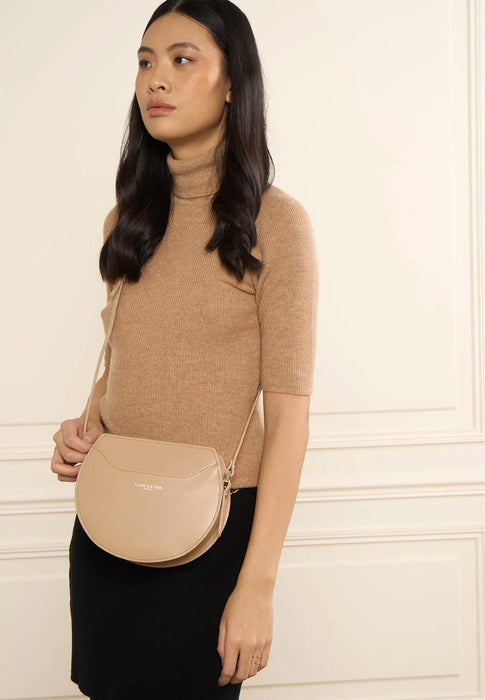 Sac bandouliere Lancaster Suave lune 433-32 BEIGEFONCE