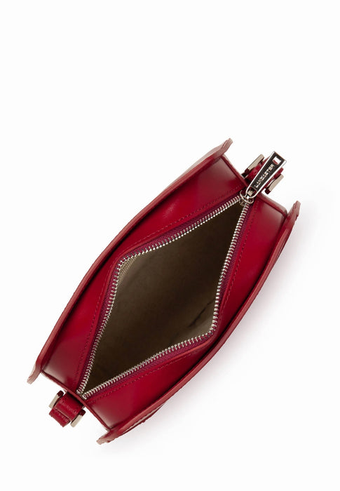 Sac bandouliere Lancaster Suave lune 433-32 CARMIN