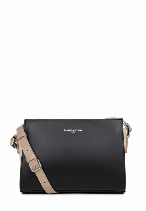 Sac bandouliere Lancaster Smooth 437-02 NOIR NCNF