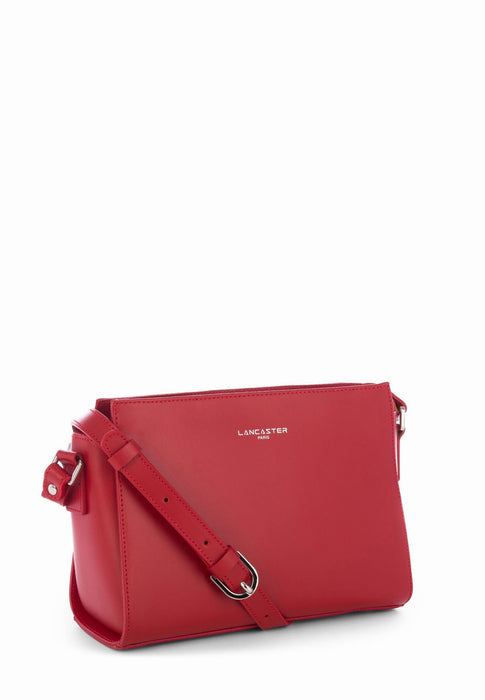 Sac bandouliere Lancaster Smooth 437-02 ROUGE