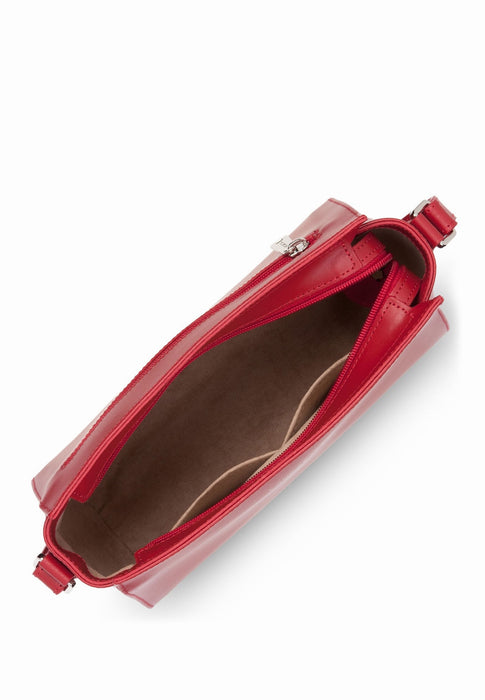 Sac bandouliere Lancaster Smooth 437-02 ROUGE