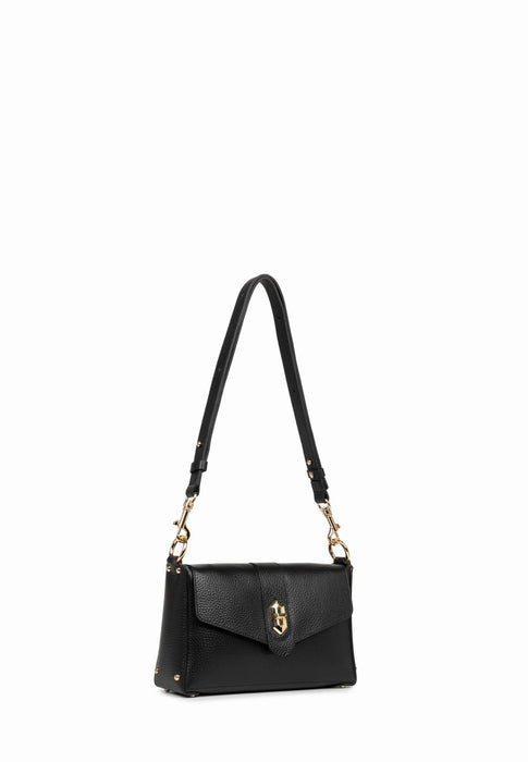 Sac bandouliere Lancaster Top double 470-53 NOIR IN NU