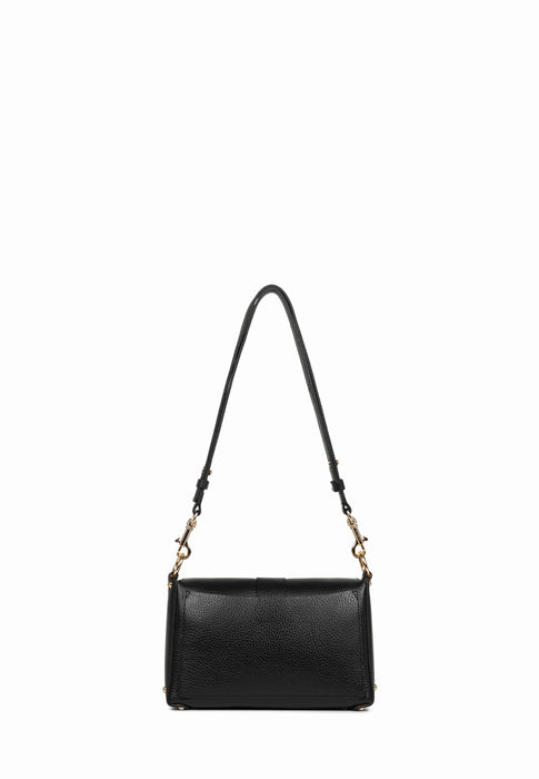 Sac bandouliere Lancaster Top double 470-53 NOIR IN NU