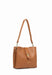 Lancaster Sac bandouliere Top double CAMEL IN OR