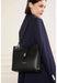 Sac bandouliere Lancaster Top double 470-62 NOIR IN NU