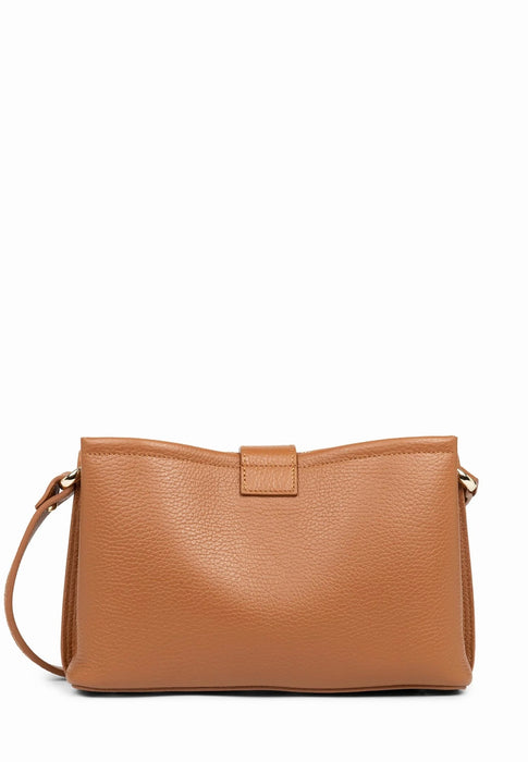 Sac bandouliere Lancaster Top double 470-64 CAMEL IN OR