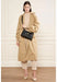 Sac bandouliere Lancaster Top double 470-64 NOIR IN NU