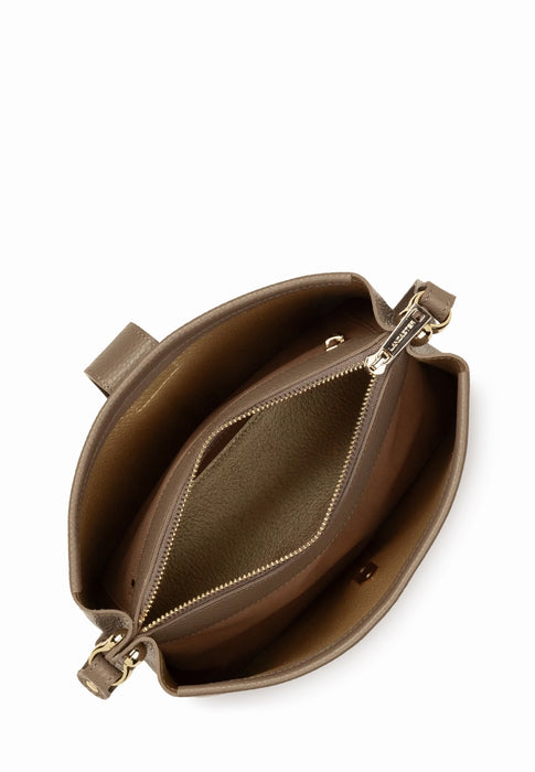 Sac bandouliere Lancaster Top double 470-64 TAUP IN OR