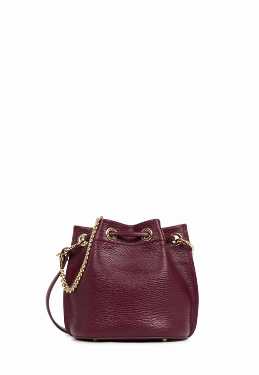 Sac bandouliere Lancaster Alba double 470-80 BORDEAU CH